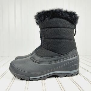 NEW Northside Women's Ainsley Black Insulated Casual Winter Boots M496